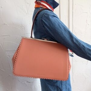 Loeffler Randall, Olivia Leather Frame Bag